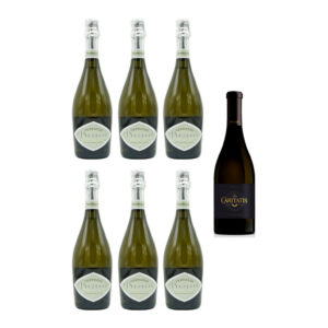 7-Bottle Sparkling White & Red Wine Assortment